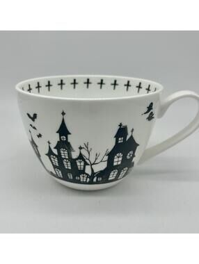 Portobello Halloween Haunted House Trick Or Treat Bone China Coffee Cup Mug